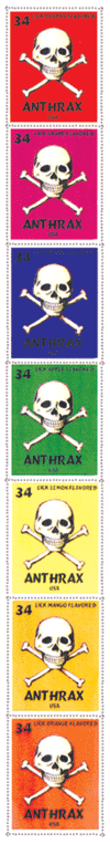 Anthrax Stamps