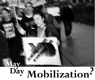 photograph  of protesters