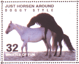 Just Horsen Around
Stamp