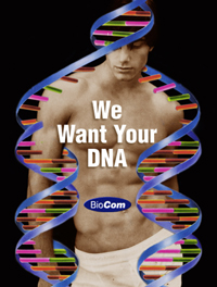 we want your dna
